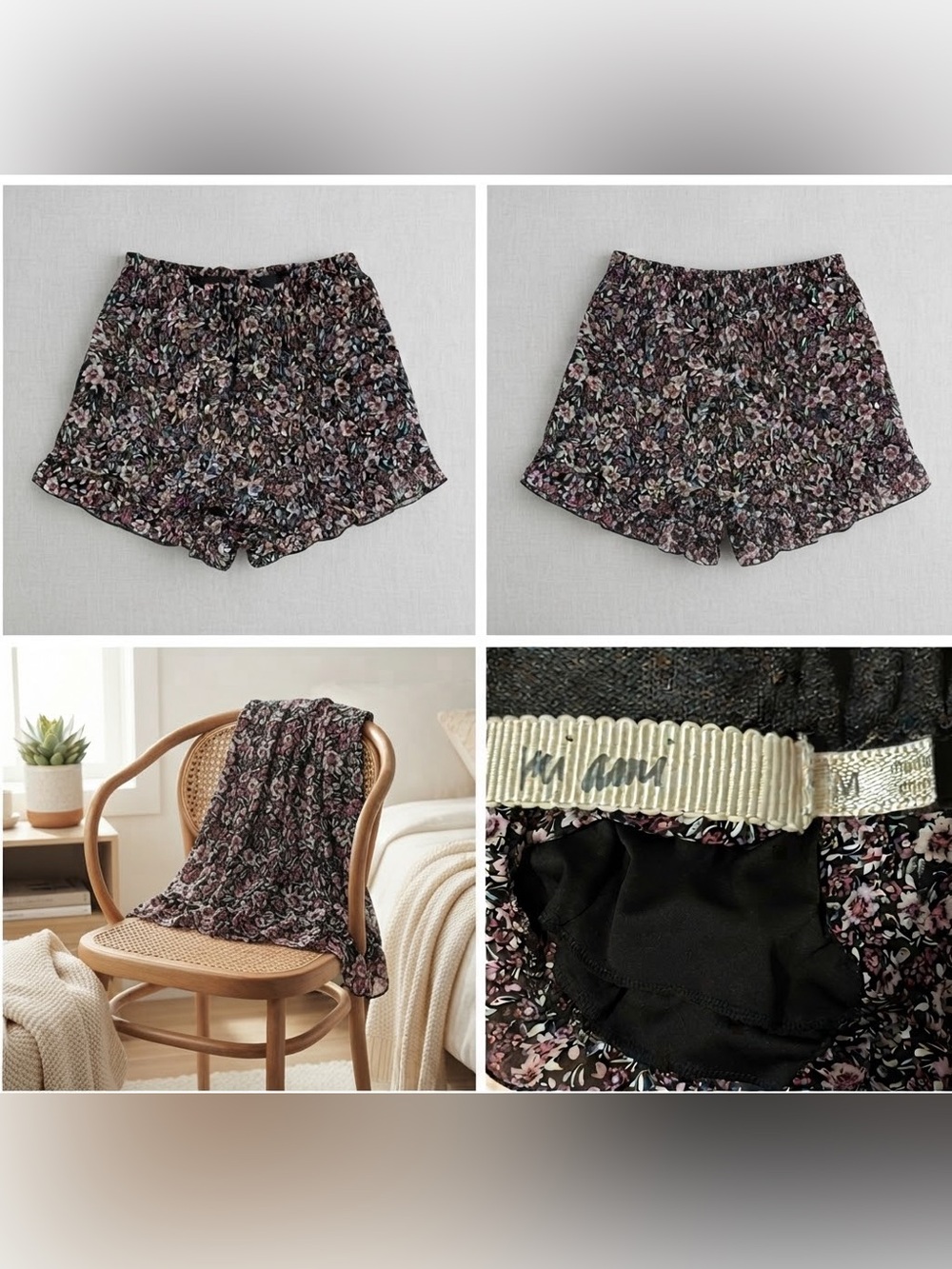 Mi Ami Floral lined shorts from Francesca’s super comfy EUC sz medium